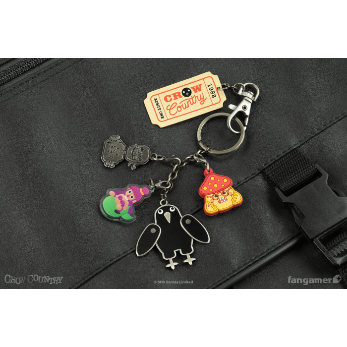 Аксесуари: Брелок Crow Country (Crow Country Park Keychain) від Fangamer у магазині GameBuy, номер фото: 5