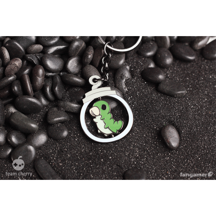 Аксессуары: Брелок Hollow Knight (Grub in a Jar Spinning Keychain) от Fangamer в магазине GameBuy, номер фото: 1