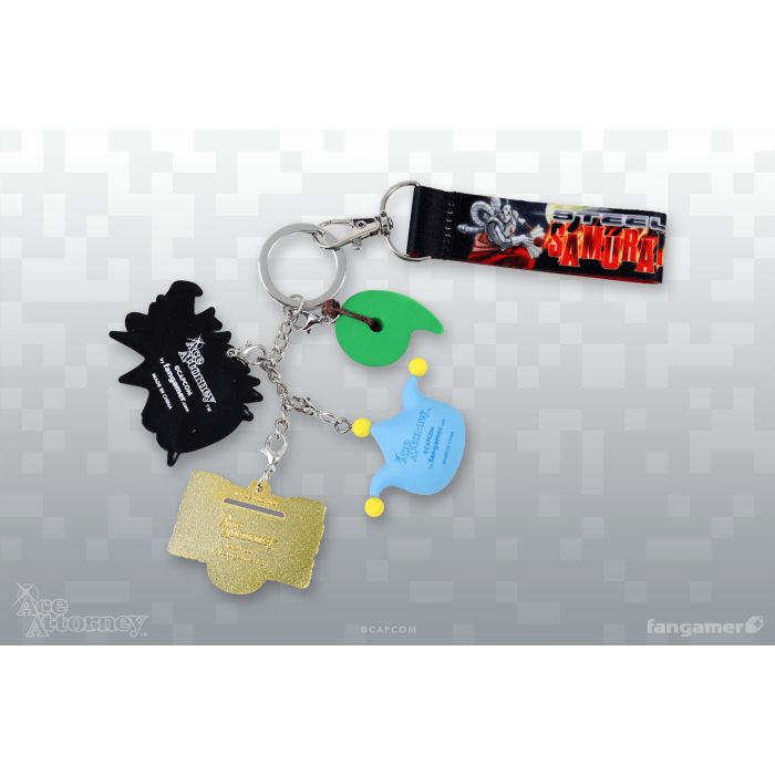 Аксессуары: Брелок Ace Attorney (Turnabout Keychain) от Fangamer в магазине GameBuy, номер фото: 1