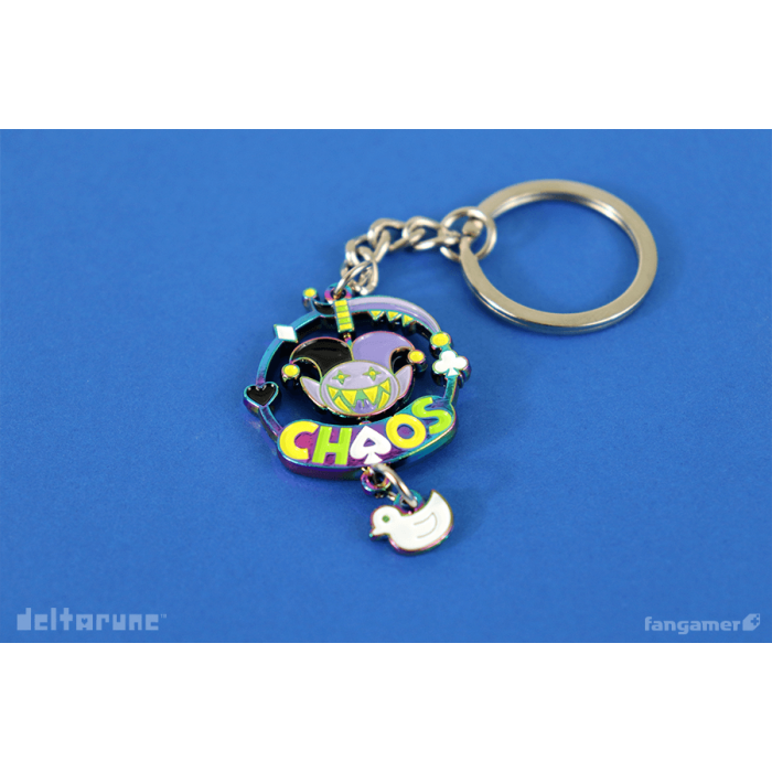 Аксессуары: Брелок DELTARUNE (Chaos Revolving Keychain) от Fangamer в магазине GameBuy, номер фото: 1