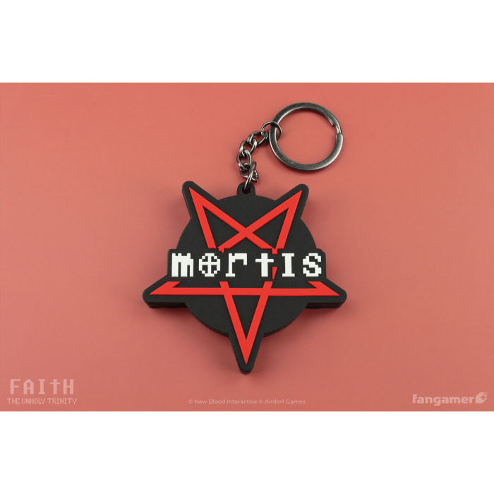 Аксесуари: Брелок FAITH: The Unholy Trinity (MORTIS Sound Keychain) від Fangamer у магазині GameBuy, номер фото: 3