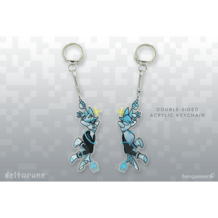 Аксессуары: Брелок DELTARUNE (Tasque Manager Keychain) от Fangamer в магазине GameBuy