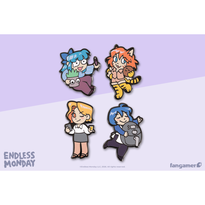 Аксессуары: Набор пинов Fangamer (Endless Monday Character Pin Set) от Fangamer в магазине GameBuy