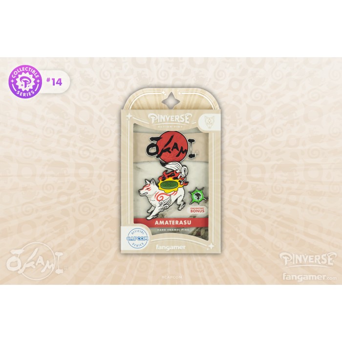 Аксессуары: Набор пинов Okami (Amaterasu Pin Pack) от Fangamer в магазине GameBuy