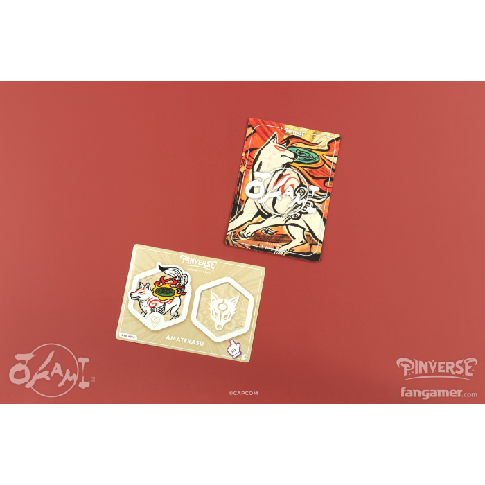 Аксессуары: Набор пинов Okami (Amaterasu Pin Pack) от Fangamer в магазине GameBuy, номер фото: 2