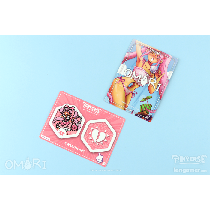 Аксессуары: Набор пинов OMORI (SWEETHEART Pin Pack) от Fangamer в магазине GameBuy, номер фото: 2