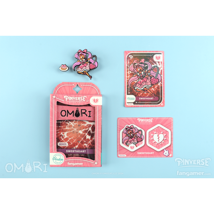 Аксессуары: Набор пинов OMORI (SWEETHEART Pin Pack) от Fangamer в магазине GameBuy, номер фото: 4