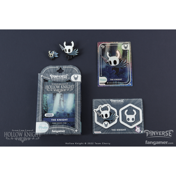 Аксесуари: Пін Hollow Knight (The Knight Pin Pack) від Fangamer у магазині GameBuy, номер фото: 4