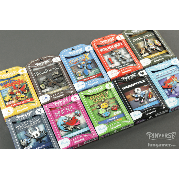 Аксесуари: Пін Hollow Knight (The Knight Pin Pack) від Fangamer у магазині GameBuy, номер фото: 7