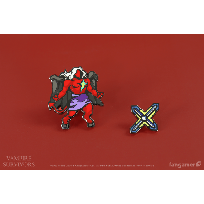 Аксессуары: Набор пинов Vampire Survivors (Krochi Freetto Pin Set) от Fangamer в магазине GameBuy, номер фото: 2