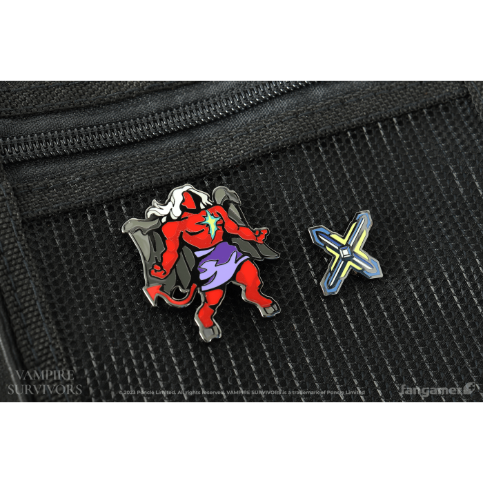 Аксессуары: Набор пинов Vampire Survivors (Krochi Freetto Pin Set) от Fangamer в магазине GameBuy, номер фото: 3