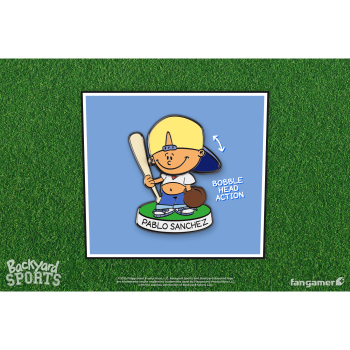 Аксесуари: Пін Backyard Sports (Pablo Sanchez Bobblehead Pin) від Fangamer у магазині GameBuy