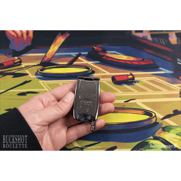 Аксессуары: Пин Buckshot Roulette (Burner Phone Pin) от Fangamer в магазине GameBuy, номер фото: 2