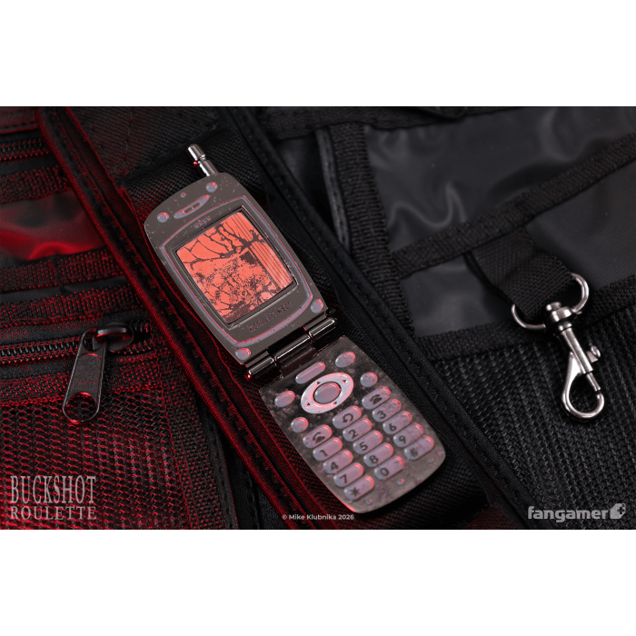 Аксессуары: Пин Buckshot Roulette (Burner Phone Pin) от Fangamer в магазине GameBuy, номер фото: 8