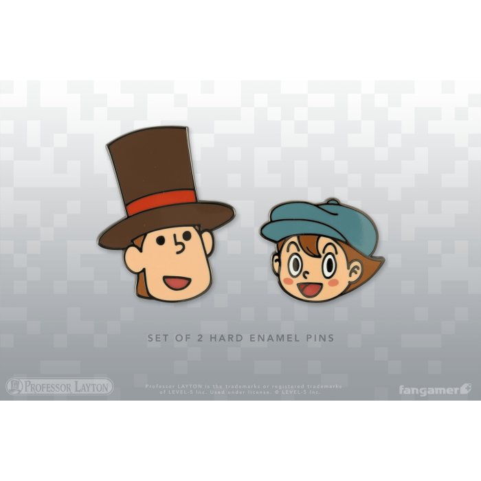 Аксесуари: Набір пінів Professor Layton (Layton and Luke Pin Set) від Fangamer у магазині GameBuy
