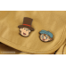Аксесуари: Набір пінів Professor Layton (Layton and Luke Pin Set) від Fangamer у магазині GameBuy, номер фото: 2