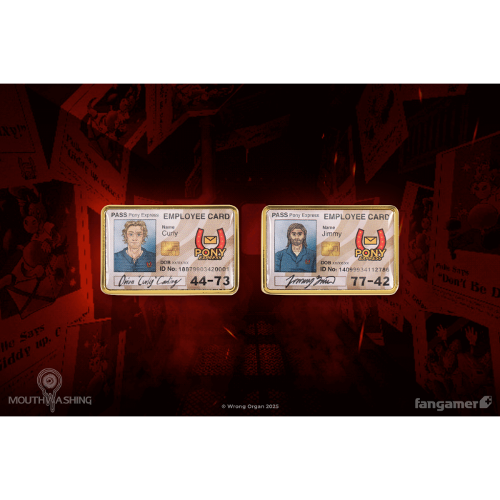 Аксесуари: Пін MOUTHWASHING (Curly and Jimmy ID Card Pin Set) від Fangamer у магазині GameBuy
