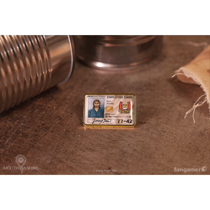 Аксесуари: Пін MOUTHWASHING (Curly and Jimmy ID Card Pin Set) від Fangamer у магазині GameBuy, номер фото: 3