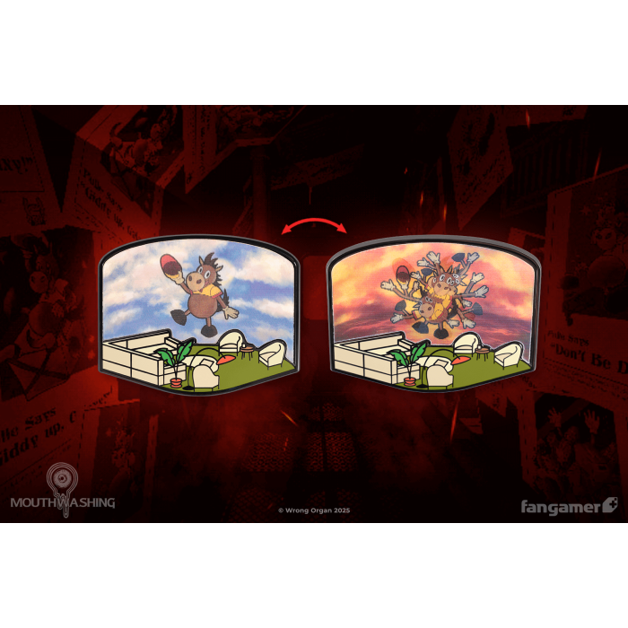 Аксессуары: Пин MOUTHWASHING (Transforming Polle Pin) от Fangamer в магазине GameBuy
