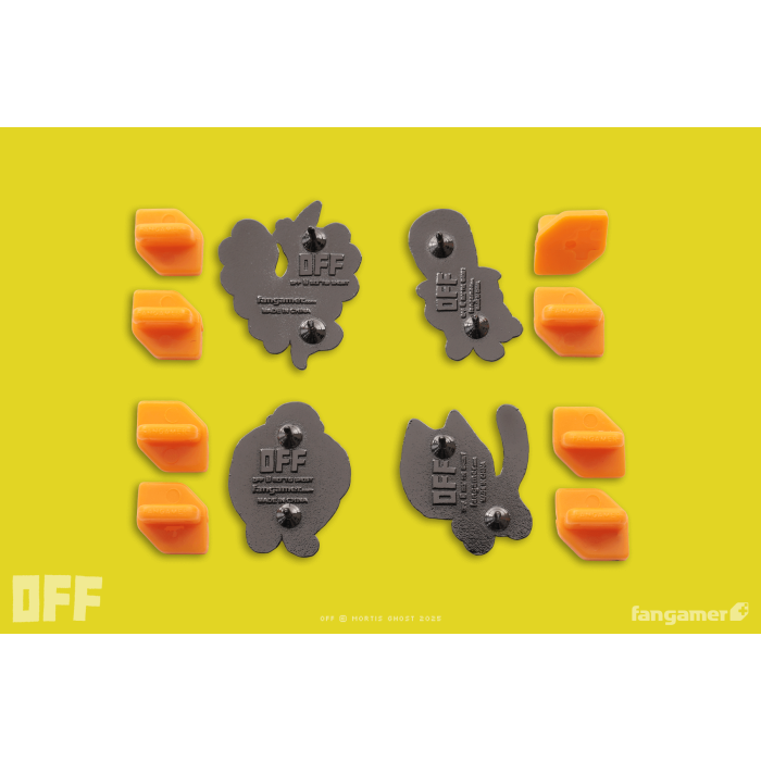 Аксессуары: Набор пинов OFF (Zone Guardian Pin Set) от Fangamer в магазине GameBuy, номер фото: 1