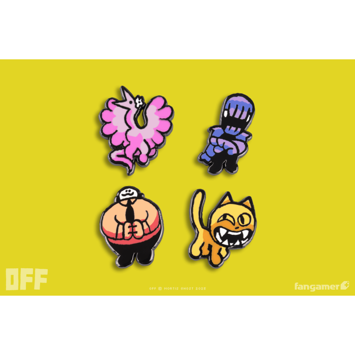 Аксессуары: Набор пинов OFF (Zone Guardian Pin Set) от Fangamer в магазине GameBuy