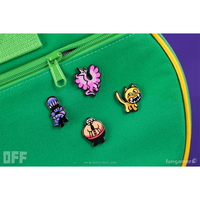 Аксессуары: Набор пинов OFF (Zone Guardian Pin Set) от Fangamer в магазине GameBuy, номер фото: 3