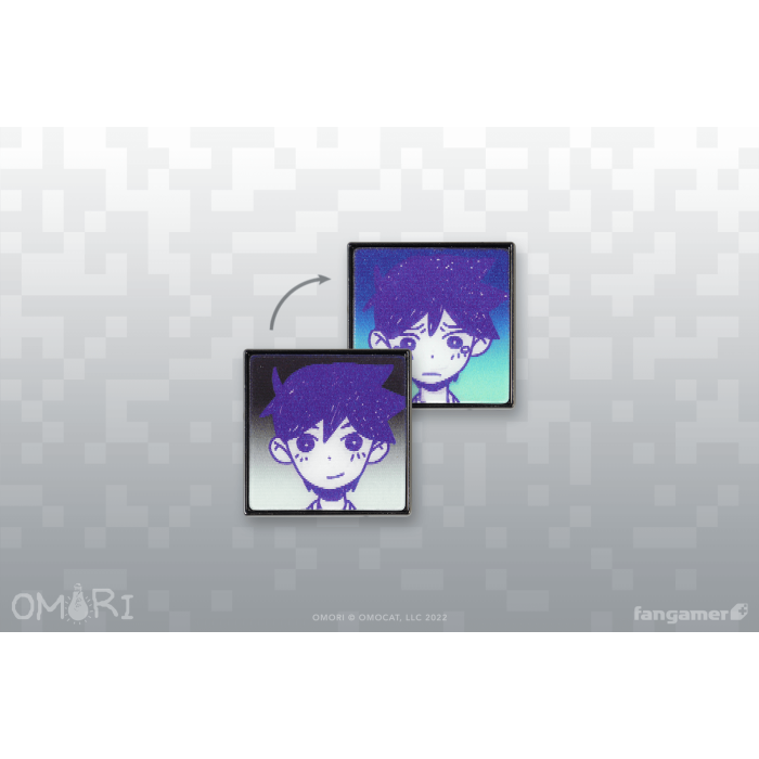 Аксесуари: Пін OMORI (Sad Hero Lenticular Pin) від Fangamer у магазині GameBuy