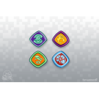 Набор пинов Psychonauts (Psychonauts 2 Merit Badge Pin Set 2)