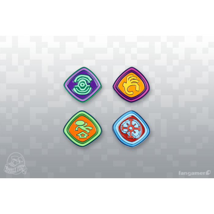 Аксессуары: Набор пинов Psychonauts (Psychonauts 2 Merit Badge Pin Set 2) от Fangamer в магазине GameBuy