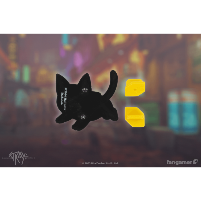 Аксесуари: Пін STRAY (Curious Cat PVC Pin) від Fangamer у магазині GameBuy, номер фото: 1