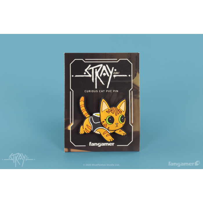 Аксесуари: Пін STRAY (Curious Cat PVC Pin) від Fangamer у магазині GameBuy, номер фото: 2