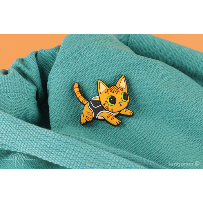 Аксесуари: Пін STRAY (Curious Cat PVC Pin) від Fangamer у магазині GameBuy, номер фото: 4