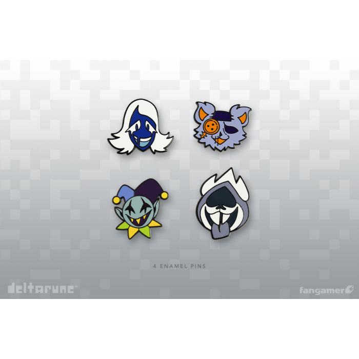 Аксессуары: Набор пинов DELTARUNE (Character Pin Set 2) от Fangamer в магазине GameBuy