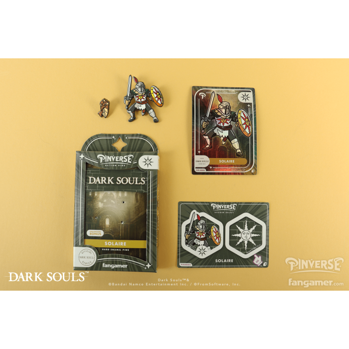 Аксесуари: Пін DARK SOULS (Solaire Pin Pack) від Fangamer у магазині GameBuy, номер фото: 4