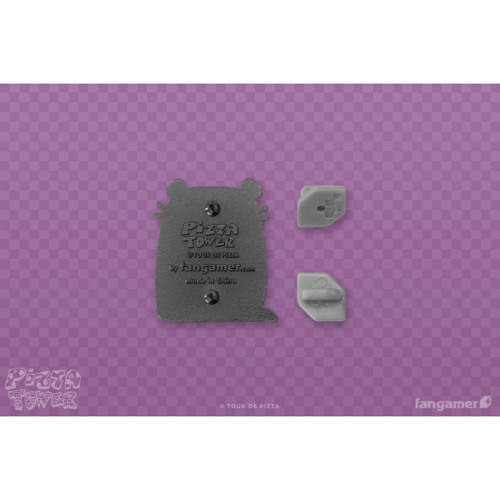 Аксесуари: Пін Pizza Tower (Brick the Rat Pin) від Fangamer у магазині GameBuy, номер фото: 1