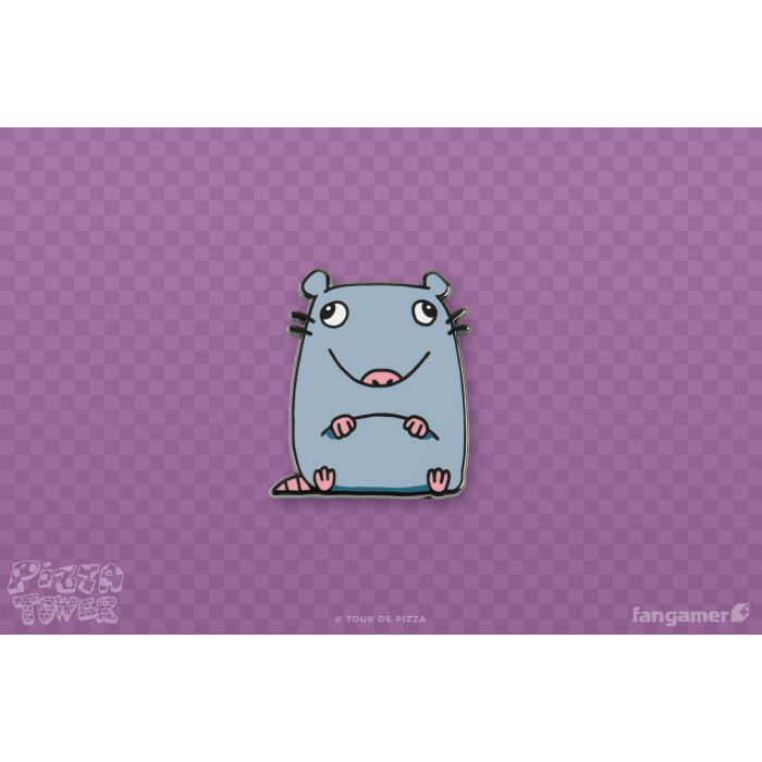 Аксесуари: Пін Pizza Tower (Brick the Rat Pin) від Fangamer у магазині GameBuy