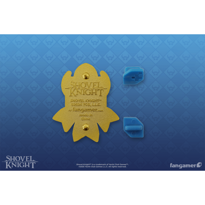 Аксесуари: Пін Shovel Knight (Shovel Knight Die Cast Celebration Pin) від Fangamer у магазині GameBuy, номер фото: 1