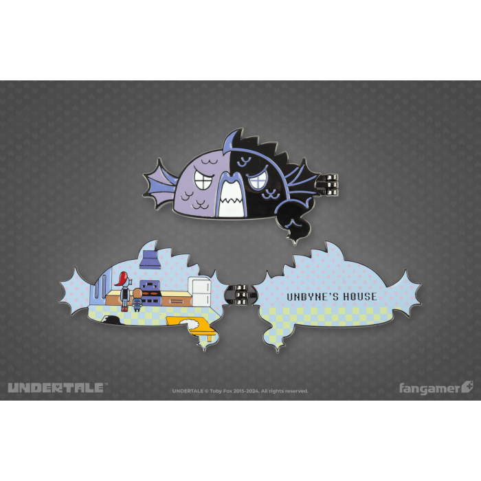 Аксессуары: Пин UNDERTALE (Undyne's House Hinged Pin) от Fangamer в магазине GameBuy