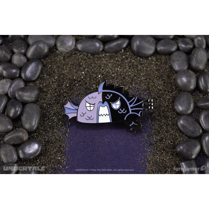Аксессуары: Пин UNDERTALE (Undyne's House Hinged Pin) от Fangamer в магазине GameBuy, номер фото: 2