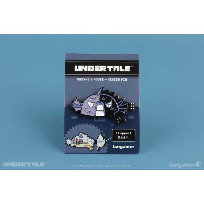 Аксессуары: Пин UNDERTALE (Undyne's House Hinged Pin) от Fangamer в магазине GameBuy, номер фото: 4