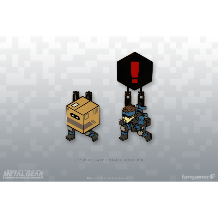 Аксесуари: Пін Metal Gear Solid (Just A Box Hinged Pin) від Fangamer у магазині GameBuy