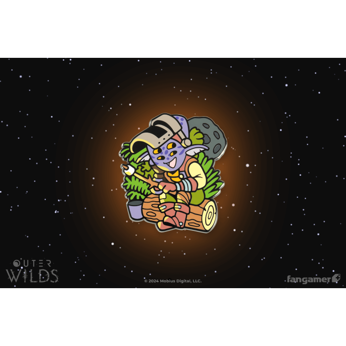 Аксессуары: Пин Outer Wilds (Slate's Hearth Enamel Pin) от Fangamer в магазине GameBuy