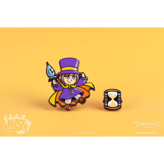 Аксессуары: Набор пинов A Hat in Time (Hat Kid Pin Pack) от Fangamer в магазине GameBuy, номер фото: 1