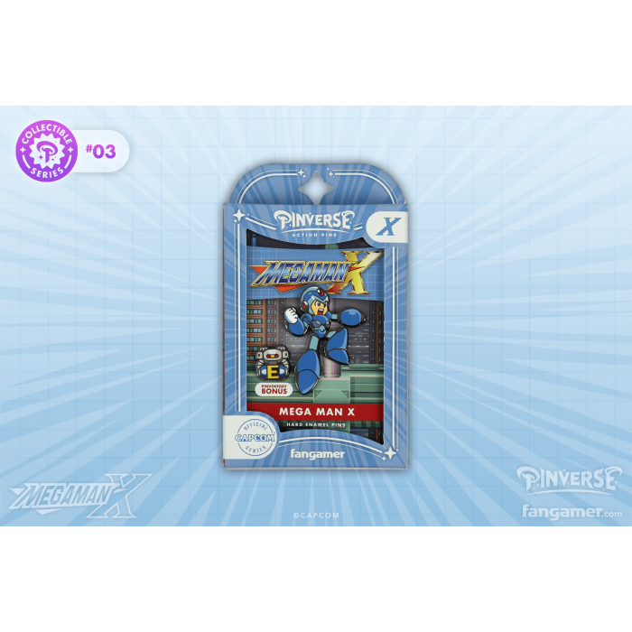 Аксесуари: Пін Mega Man (Mega Man X Pin Pack) від Fangamer у магазині GameBuy