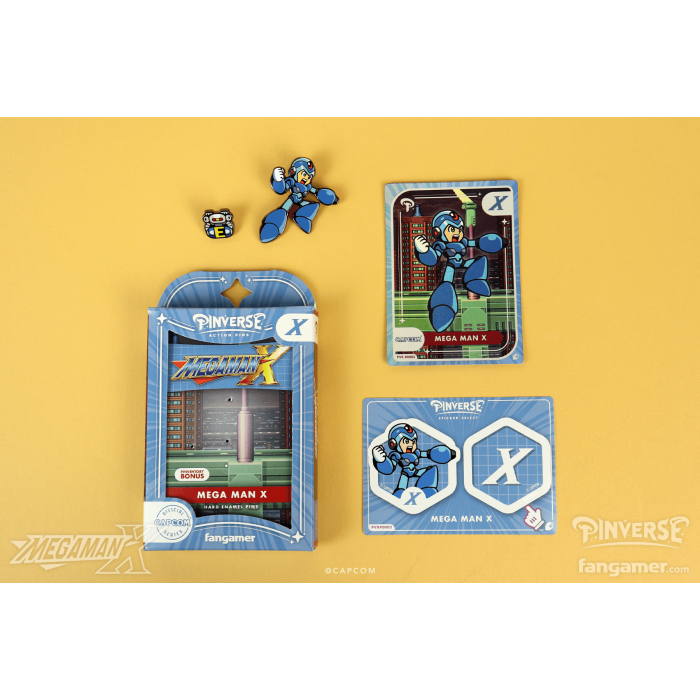 Аксесуари: Пін Mega Man (Mega Man X Pin Pack) від Fangamer у магазині GameBuy, номер фото: 4