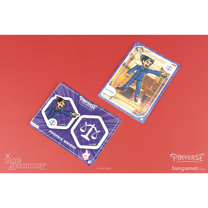 Аксессуары: Набор пинов Ace Attorney (Phoenix Wright Pin Pack) от Fangamer в магазине GameBuy, номер фото: 2