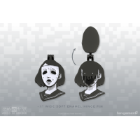 Пин World of Horror (Crestfallen Mask Enamel Pin)