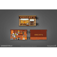 Пин UNDERTALE (Grillby's Hinged Pin)