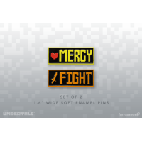 Набор пинов UNDERTALE (Mercy or Fight Enamel Pin Set)