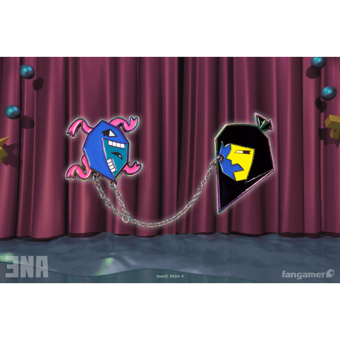 Аксессуары: Пин ENA (ENA Chained Mask Pin) от Fangamer в магазине GameBuy